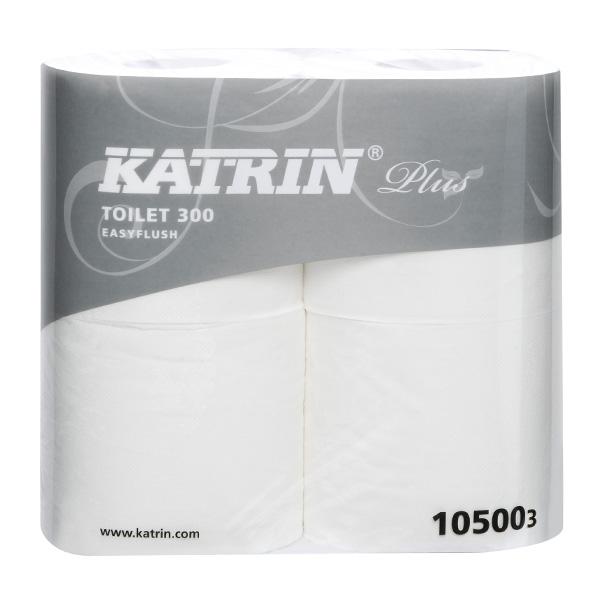 Katrin Easy Flush Toilet Rolls (300 sheets) 105003